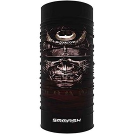 SMMASH Printed Multifunctional Scarf for Cycling Running Outdoor Training Mouth Guard Bandana Neck Warmer for Women Men Made in EU