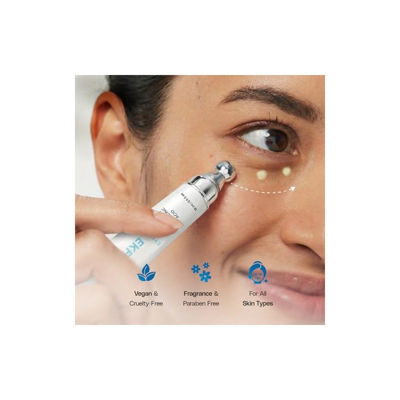 Crema De Cafeína Para El Contorno De Ojos, Antiojeras E