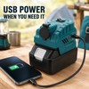 18V to 12V Power Adapter for Makita Batteries with Cigarette