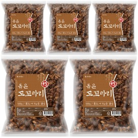 Domestic Roasted Dokkomari Dokgomari 500g 5pcs / 국산 볶은 도꼬마리 독고마리 500g 5개