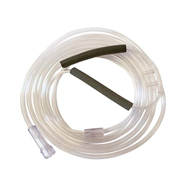 1pk Westmed #0553 Adult Soft Tipped Comfort Plus Cannula with EarMates Attached and 7' Kink Resistant Tubing