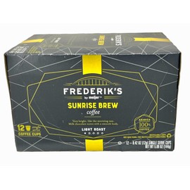 Frederik's By Meijer Sunrise Brew Light Roast Coffee Keurig K Cups 12 ct