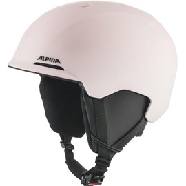 ALPINA BRIX JR Unisex Youth Ski Helmet, Light Rose Matt, 48-52