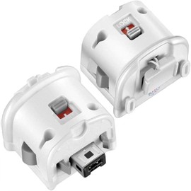 SogYupk Motion Plus for Wii, 2 Pack Motion Plus Adapter Compatible with Wii, External Motion Sensor for Remote Controller