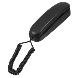 CAXUSD Wall-Mounted Retro Telephone for Home and Office Use Vintage Design for Easy Installation Call Quality Wall-Mount Landline Phone for Hotels and Living Spaces