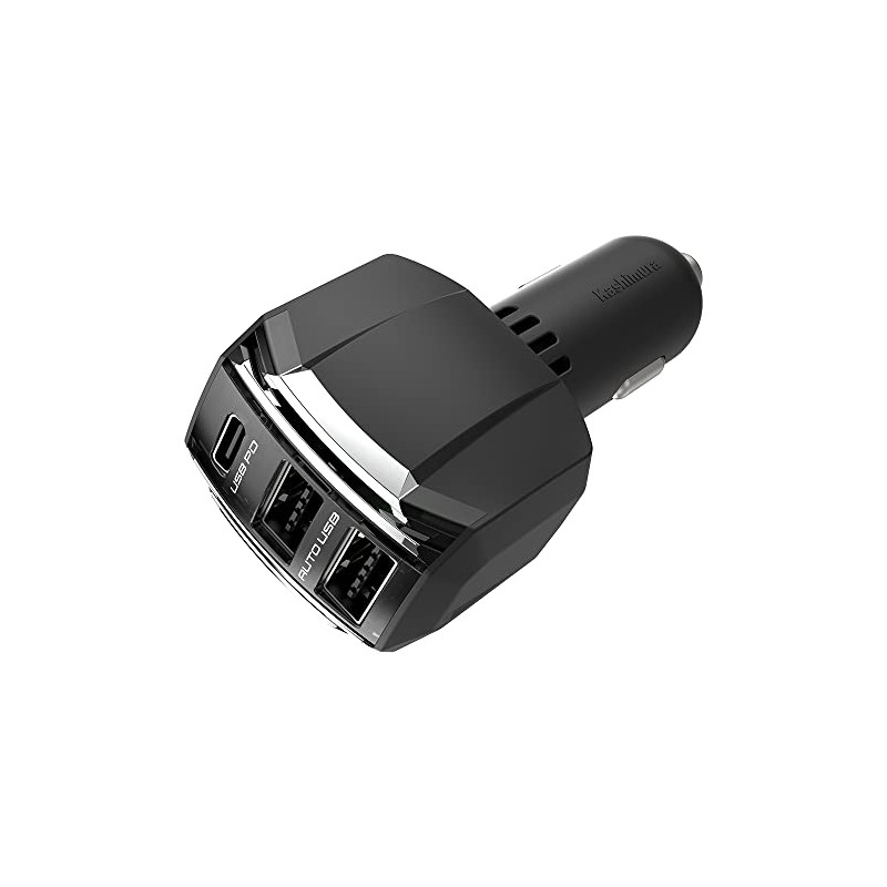 Kashimura NDC-051 High-Power USB Power Supply for Cars with USB