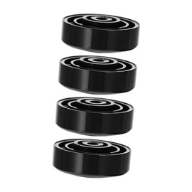 Gatuida 4pcs Feet Cushions for Audio Speaker Isolation Pads Sound Clarity Bass Response Height Amplifier Stability Design