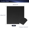 sourcing map 2 Pcs 3K Carbon Fiber Plate Panel Sheets,