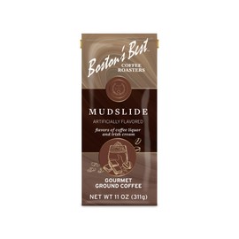 Boston’s Best - Mud Slide Flavored Delicious Gourmet Coffee, Premium Ground Coffee, 11 oz. / 311g Bag