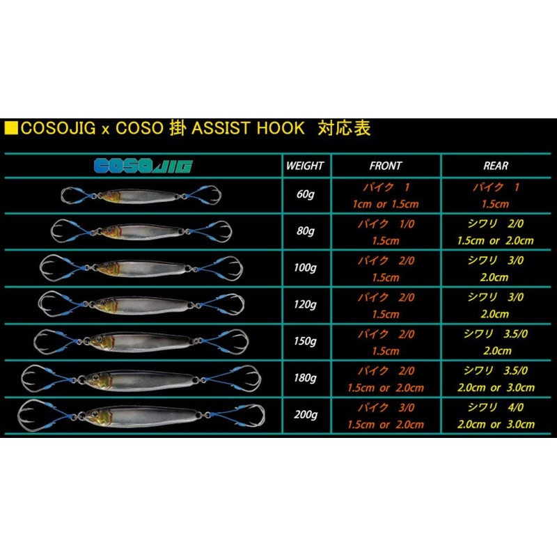 Gan Craft Kosokake Assist Hook Pike No. 1 - 1.5