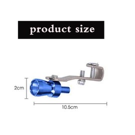 Turbo Sound, Turbo Sound Whistle, Exhaust Sound Booster Whistle, for Turbocharger Whistles in the Car, Universal Turbo Whistle Sound Generator Tuning - Exhaust Pipe for Tailpipes, Simulator Whistle