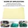 Lybunair 50 Sheets Single Use Extra Sticky Dust Roller Clean