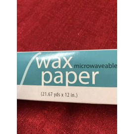 Unbranded 65 Sq Feet Of Wax Paper Great for Microwaving Baking or Storing