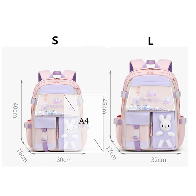 Bansusu Backpack, Cute, Elementary School Students, Junior School Backpack, Large