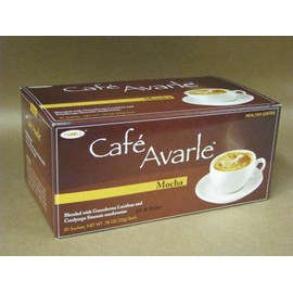 Cafe Avarle Healthy Mocha with Ganoderma & Cordyceps 20 Sachets