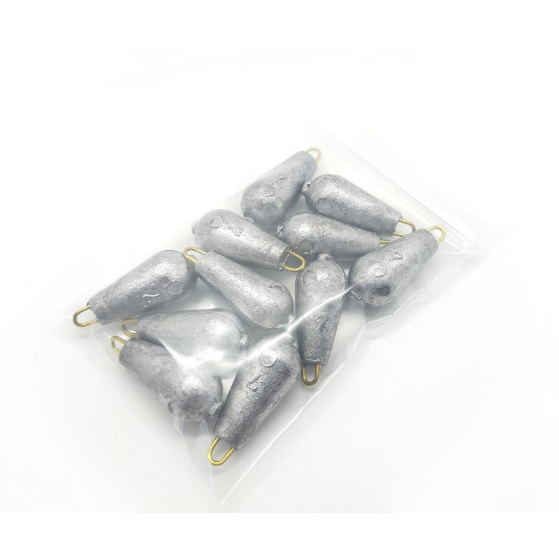 WakyaJig Eggplant Weights (No. 7), Pack of 11