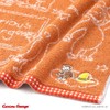 Curious George 68-2232150 Simple Line Face Towel, Orange, Reborn Cotton