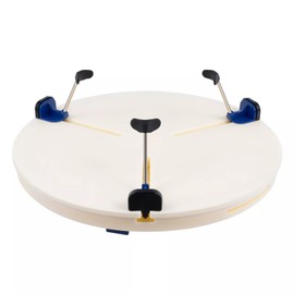 HETEPPTR Portable Pottery Machine Turntable Clamp and Ceramic Art Trimming Tool Adjustable Ceramic Repair Tools for Ceramic Beginners Professionals