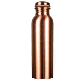 2 Pack Antique Copper Water Bottle with Jute Carry Bags, Pure Copper Vessel for Drinking Alkaline Water, Yoga, Medition, Sports, Gym, Office & Dailly Life outdoor/Indoor Uses - Set of 2
