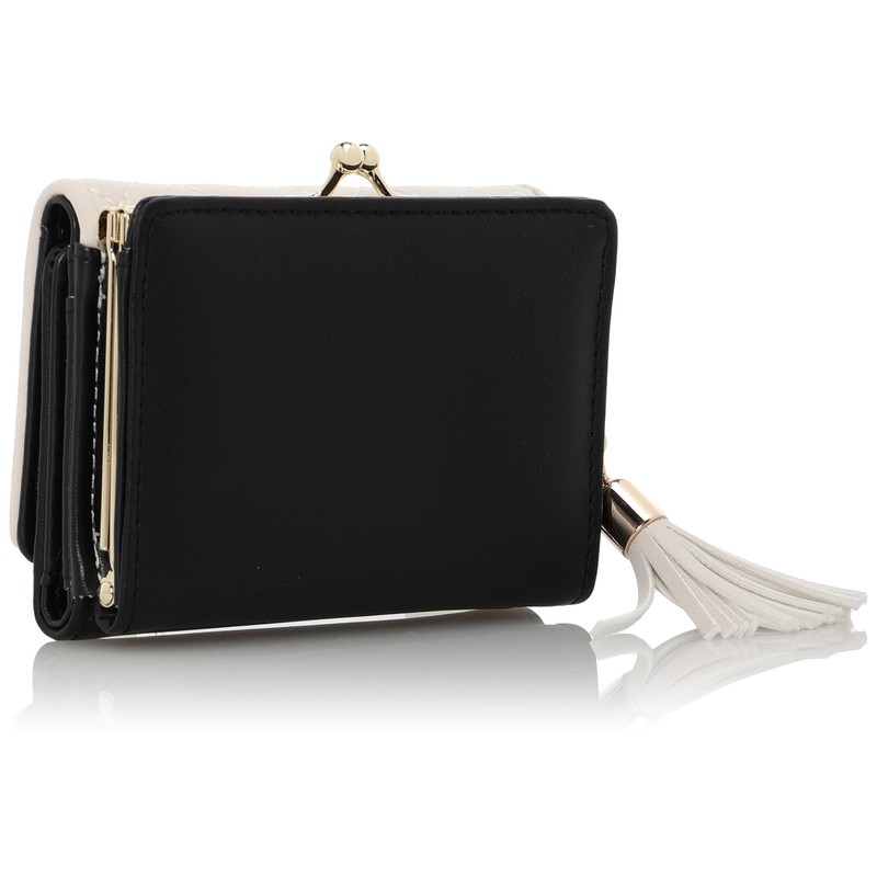 Aldi CAP109 Women's Trifold Wallet with Tassel Quilting