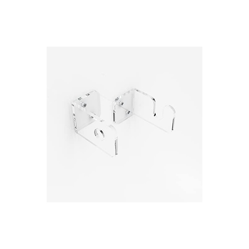 Plexico Pair of Guitar Wall Bracket/Acrylic Guitar Hanger/Perspex Guitar Holder/PA-06