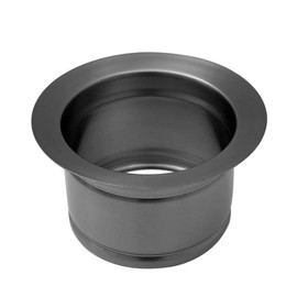 STARSTAR Kitchen Sink Flange Stopper Garbage Disposal Flange for Fit 3-1/2 Inch Standard Sink Drain Hole (Deep Flange Black)