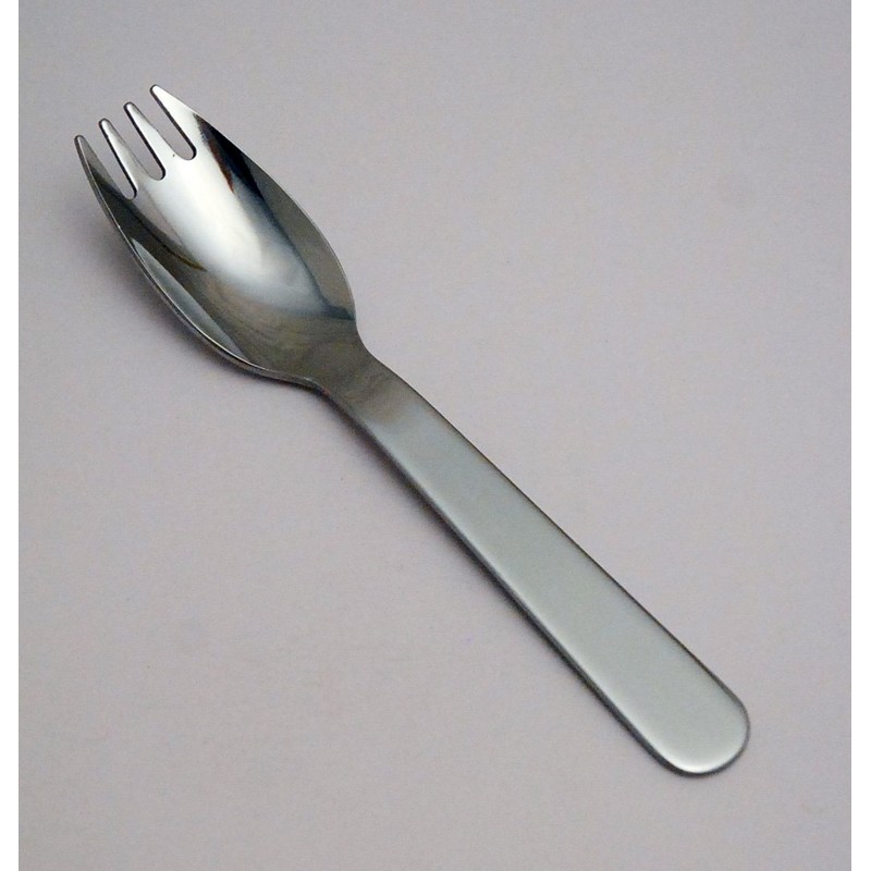 Takamura Metal 004645 Lunch Spoon with Case, Straight, White