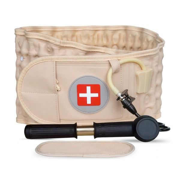 Samflykaka Decompression Back Belt Spinal Air Traction Belt for Reset