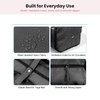 Gym Duffel Bag with Shoe Compartment and Yoga Mat Strap,