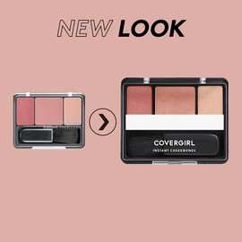 COVERGIRL Instant Cheekbones Contouring Blush Purely Plum 220, 0.29 Ounce Pan (packaging may vary)
