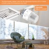 BYZESTY Heating Thermostat Radiator Thermostat Head Heating Controller: Pack of