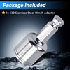 EVRBUL Ice House Castle Fish House Winch Adapter for Cordless