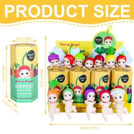 OFYRA Papa Angel Ornaments, Mini Series Figures, Surprise Box for Collecting, Can be Used in Mobile Phones, Computers, Cars (Random Model-A)