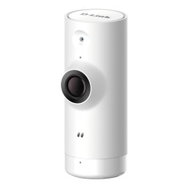 D-Link DCS-8000LHV3 Mini Full HD Wi-Fi Camera, 1080p, Night Vision, Cloud Recording, Sound/Motion/Person Detection, 129° Viewing Angle, Remote Access via App, Supports Alexa/Google Assistant/ONVIF