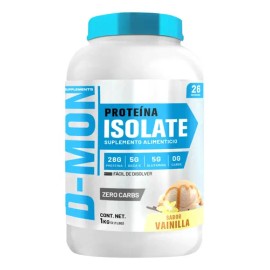 Proteína Hidrolizada Isolate D-mon 1kg Sabores Vainilla                                                                                               