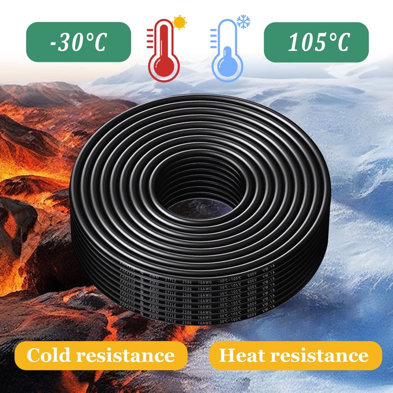 16 Gauge Wire 7 Conductor,16 AWG Electrical Wire Stranded PVC