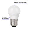 Volteck LED-40GF, Lámpara de LED, G45, 6 W, luz de