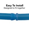 Puri Tech Universal Swimming Pool Cleaner Durable Hose 48 Long