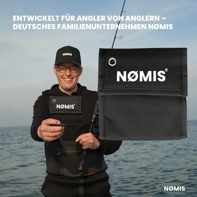 NØMIS Fishing Bags Parent, black, Pack sack