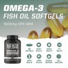 MTN OPS Omega 3 Fish Oil Supplement, 1000mg Fatty Acid