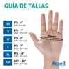 TouchNTuff 92-500 - Guante Desechable de Nitrilo, Verde, con Polvo,