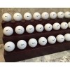 Encore Deluxe Rosewood 3 Tier 24 Golf Ball Display Freestanding
