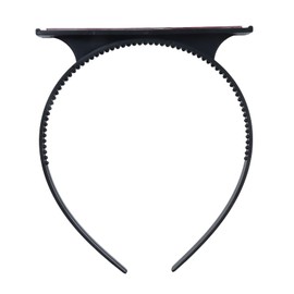 sowaka Graduation Cap Headband Black Adjustable Insert Secure Graduation Cap Hair Style Grad Cap Headband for Students Senior Junior