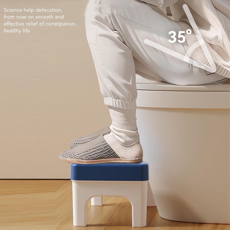 Brrnoo Potty en Cuclillas, Taburete de Inodoro Azul, Silla de