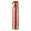 ANCIENTIMPEX Ancient Impex Pure Copper Hammered Water Bottle with Carrying