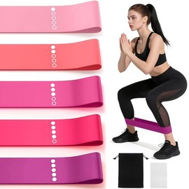 EPANO Bandas de Resistencia para Hombres y Mujeres, Bandas de Resistencia Elasticas con Bolsa de Transporte, Bandas Elásticas para Gimnasio, Pilate, Yoga, Bandas