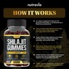 Shilajit Gummies - 3 in 1 with Sea Moss, Black
