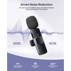KUKIHO Wireless Lavalier Microphone for Phone Pad, Cordless Omnidirectional Clip