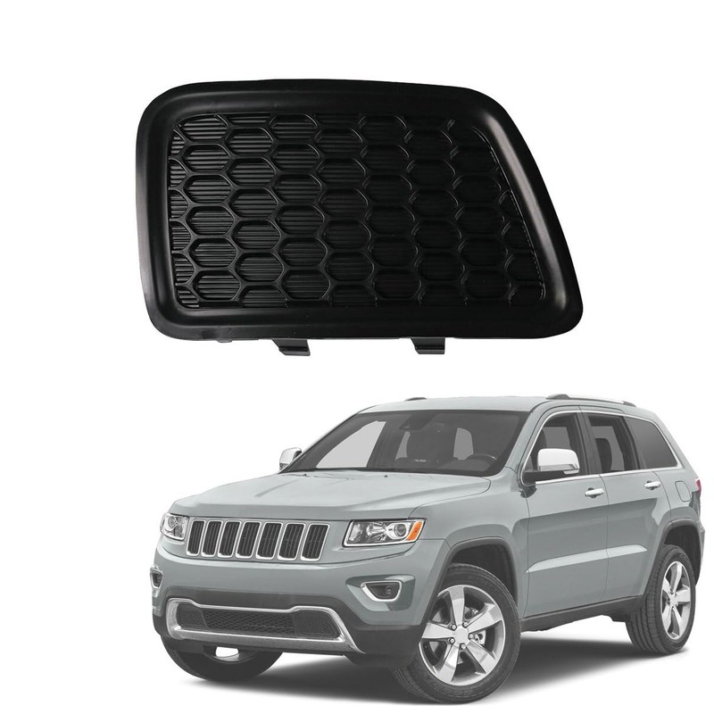 1Pc Front Lower Grille Grill Tow Hook Insert Cover for