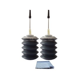 ND ™ Brand Dinsink 2X30ml Black refill ink kit for HP 21 ink cartridge: Deskjet D1341, Deskjet D1360, Deskjet D1368, Deskjet D1415, Deskjet D1420, Deskjet D1430, Deskjet D1445, Deskjet D1455, Deskjet D1460, Deskjet D1468, Deskjet D1470, Deskjet D1520....